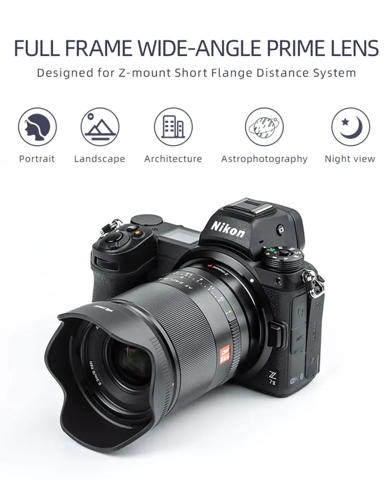 Viltrox AF 24mm Z Full-frame Wide Angle Lens for Nikon Z - Main Image