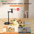 TNW H16 Phone Holder Tripod Phone Desktop Stand Overhead Shooting 360°rotation retractable stand height For Live Stream Vlogging. 