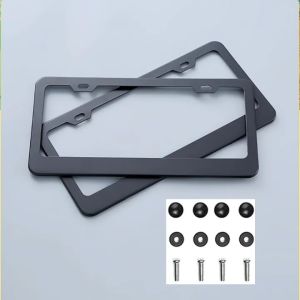 License Plate Frame LTO Metal Chrome License Plate Frames Universal Car License LTO Plate Covers Car Plate with Acrylic Cover Car Plate Holder plate number holder for car plate cover protector cover plate number car plate cover and frame COD