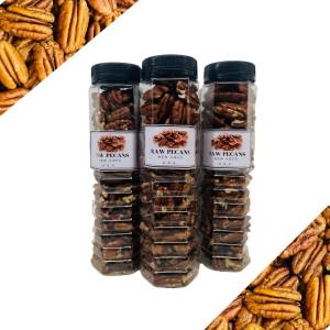 Raw Pecans in a bottle ( 350ml Bottle Size ) - imported from USA