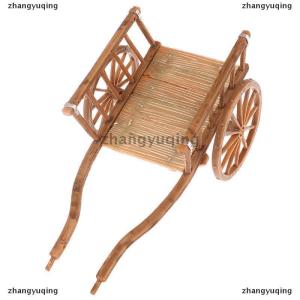 [COD] zhangyuqing Dollhouse Miniature Simulation Assembled Cart Model DIY Accessories Garden Toys