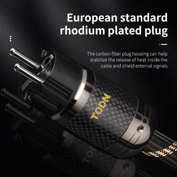 TODN HiFi Audio Power Cable And Power Conditioner With - Want It