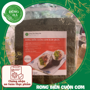[Tặng 50g mè trắng]  Set 100 lá Rong Biển Cuộn Cơm KimBap Hàn Quốc siêu tiện lợi