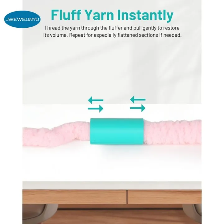 Chunky%20Yarn%20Fluffer%20Tool%20-%20Professional%20Yarn%20Fluffing%20&amp;%20Reviving%20Accessory%20for%20Bulky,%20Jumbo%20and%20Chenille%20Yarn%20-%20Image%203