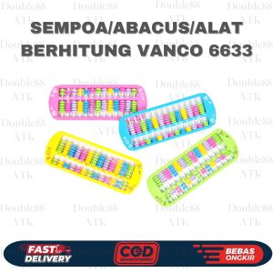 Sempoa / Abacus / Alat berhitung Vanco 6633