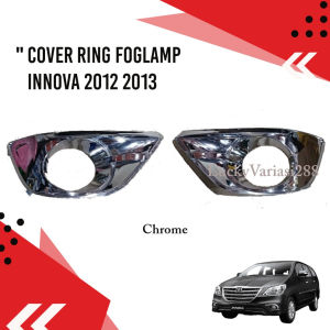 Garnish Fog Lamp/Cover Fog Lamp/ring fog lamp chrome grand new kijang Innova 2012-2013 model ganti