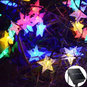 mitch 20/100 LED Star Solar Christmas Lights Outdoor Waterproof For Garden Party Lights LED Light Lamp
