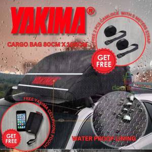 Yakima Top Carrier Bag 100 cm x 80 cm x 44 cm Roof Rack Cargo Bag Roof Top Load  Roof Rack
