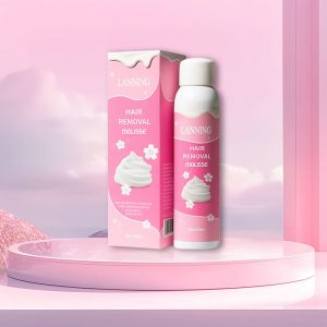 🔥ของแท้🔥 LANNING มูสกำจัดขน เนื้อมูสนุ่มนวล อ่อนโยนต่อผิว เหมาะสำหรับรักแร้และบริเวณจุดซ่อนเร้น มูสโฟมกำจัดขนอย่างรวดเร็ว ไม่อุดตันรูขุมขน ช่วยกำจัดขนเส้นเล็กและป้องกันขนคุด ขนาด 150ml