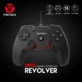 Fantech GP12 REVOLVER Gaming Controller usb จอยเกมส์ ระบบสั่นมอเตอร์คู่ รองรับเกมหลากหลาย รับประกัน 1 ปี. 