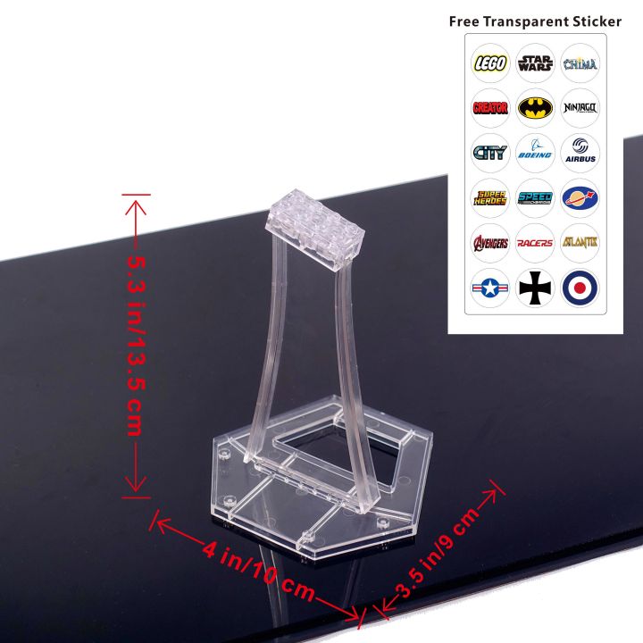 Custom General Display Stand for LEGO sets(Top:2×4, with angle