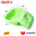6 Set Basi Prasmanan Plastik / Tempat Makan Prasmanan Set / Wadah Saji Prasmanan. 