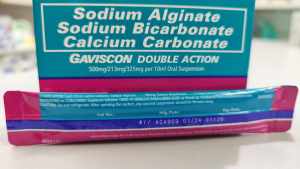 GAVISCON DOUBLE ACTION (PER PIECE ONLY!) ANTI-ACID FAST SOOTHING RELIEF HEALTHCARE
