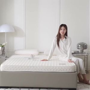 Pure Coconut Palm Fiber Mattress Nanjiren A Milk-like Silk Coconut Palm Fiber Mattress Latex 1.8x2 Mi Memory Sponge Cushion Single Student Dormitory Non-Collapse Mat