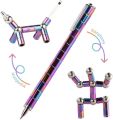 Fidget Magnetic Pen Decompression Magnetic Metal Pen Multifunctional Deformable Magnet Writing Pen Fidget Toys For Gifts Office. 