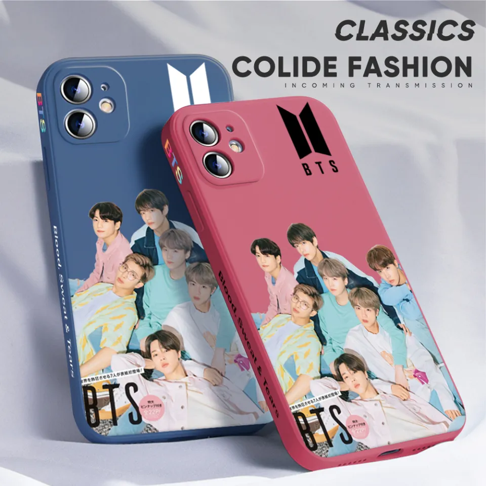 TUCANA Mobile Phone Case For OPPO A54 2021 A54 A53 2020 A31 2020 A52 A55  A76 A74 A93 2020 A95 A94 Fashion Popular South Korea K-POP Boys (BTS)  Square