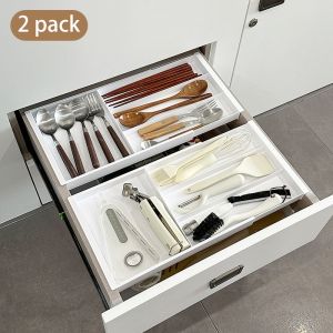 [SG]Hanging extendable storage rack tiered drawer storage boxes kitchen utensil divider storage rack