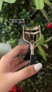 Instant Curl Eyelash Curler - Stainless Steel Eye Makeup Accessory for Stunning Lashes [PH Stock]