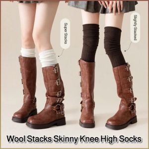 Elastic Stockings Protection Warm Socks Pressure Close to the Body Fashionable Color Scheme Long Tube