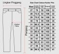 Celana Formal Pria - Celana Panjang Slimfit Hitam Bahan 27 - 38. 