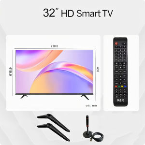 Smart TV 55"/43"/32" 4K UHD Andriod TV| Netflix & Youtube | Dolby Audio | Digital TV | Wifi | Smart TV | HDR 10 | Frameless