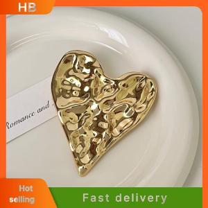 HB Stainless Steel Brooch Light Luxury High-End Temperament Corsage Versatile And Does Not Fade