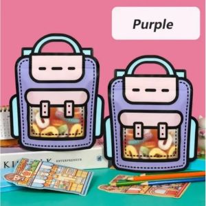 5pcs Cartoon School Shaped Snack Bags Cute Snack Gifts Bag Self-Sealing Packaging Pouch Birthday Supplies