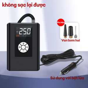 Máy Bơm Lốp Không Dây Chạy Điện Máy Bơm Khí Kỹ Thuật Số 150PSI Có Thể Sạc Lại Cho Xe Máy Ô Tô-INTL