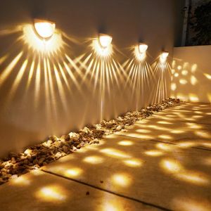 ??Original Product+FREE Shipping?? Outdoor 6LED Solar Lamp Energy Garden Wall Lights Lamps Waterproof For Garden Yard Decoration Summer