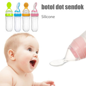 DreamBaby Botol Dot Silicone Sendok Makan Bayi Botol BPA FREE
