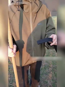 Durable Outdoor Canopy Hanger Strap with 44 Hanging Rings and Tape Pocket Suitable for Camping Picnics Outdoor Trips