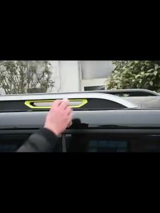Chery Jetour Traveler T2 2023 2024 2025 Car Luggage Rack Patch  Roof Iuggage Rack Decorative Strip Plate Cover