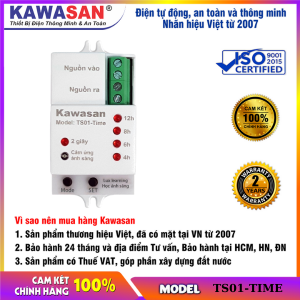 Công tắc cảm ứng ánh sáng có hẹn giờ  thích hợp lắp âm trong đèn trang trí lối đi sân vườn đèn đường cổng ban công biển quảng cáo TS01-Time