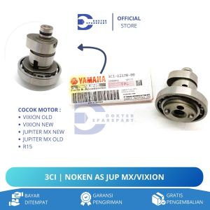 3CI NOKEN AS CAMSHAFT VIXION NEW / VIXION OLD / JUPITER MX NEW / JUPITER MX OLD R15 / PENGGERAK KLEP