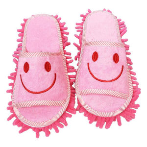 Lazy Mop Slippers Floor Dust Dirt Hair Cleaner Slipper Detachable Microfiber Slipper