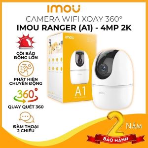 Camera Wifi Imou A42P 4Mpx QHD-2K Xoay 360 đàm thoại 2 chiều Bảo hành 2 năm - Chính Hãng
