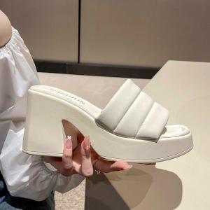 33Bags Sandals For Women With Heels Elegant Sandals Block Heels High Heels For Women 7CM S109