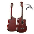 KAWES 38 Inch Acoustic Guitar Beginners Practice Students Guitar  for Beginner with Accessories. 