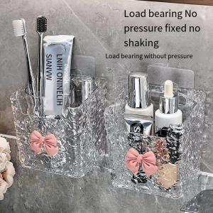 Butterfly Storage Rack Shelf Wall Hanging Organizer For Bathroom Cosmetics etc
