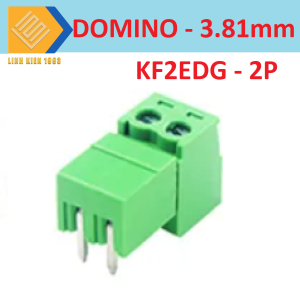 KF2EDG 3.81mm chân cong 2P