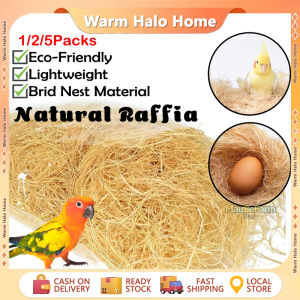 500g/200g Natural Raffia Grass Material Fibre Aviary Canaries Chicken Soft Nest Filler for Bird Bird Nest Fibre Natural Jute Nesting Material