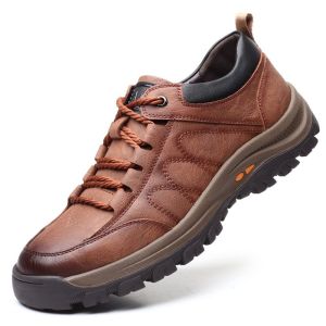 Men  Casual Shoes Lightweight Sole Soft Leather Business Style for Work Daily Use Men Footwear​