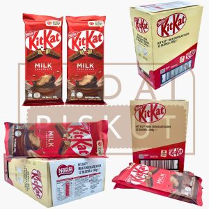 12pcs X 160g - [ Kit Kat Milk Chocolate Block Outer ]