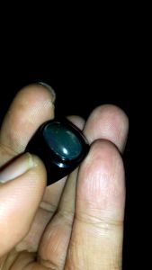 Cincin Tanduk Batu Kalimaya Kristal Banten Asli Jumbo