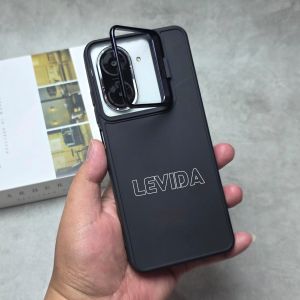 Softcase Standing Ring Kamera Black Case Poco C71