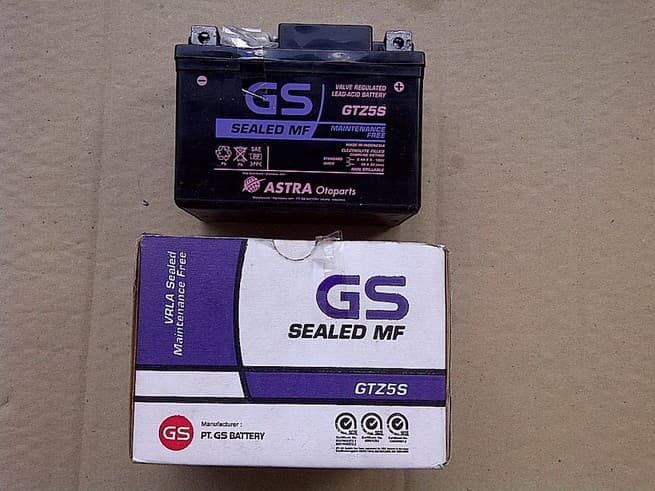 AKI KERING GTZ5S GS ASTRA ORIGINAL AKI GS BEAT AKI GS BUAT MOTOR HONDA