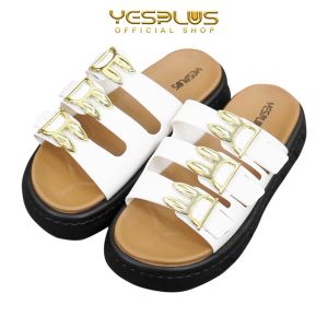 Sandal Selop Strap Gesper Pin Rabbit Cute Import Fashion Rubber PCU Premium LXS-V513