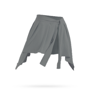 UMISO Women One-piece Sports Skirt Cover Running Fitness Outer Layered Skirt Summer Extender Hip Covering Skirts