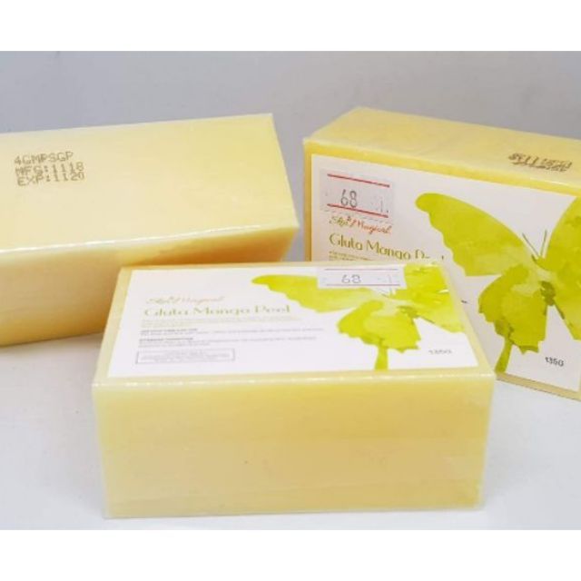magical glutathione whitening soap philippines Skin Magical Gluta Mango Peel Soap (Whitening and Peeling Soap)