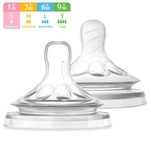 Bella Baby Nipple For Philips Avent Wide Nipple Natural Bottle Feeding Silicone Teats